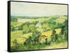 New England Hills-Robert William Vonnoh-Framed Stretched Canvas