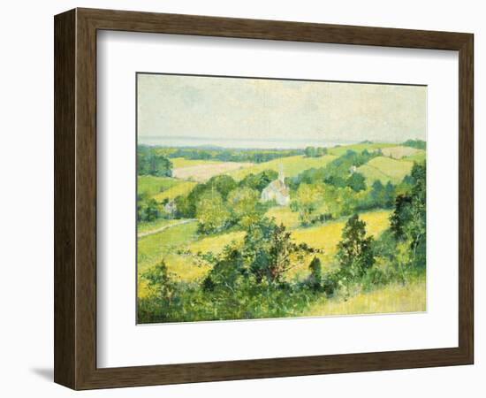 New England Hills-Robert William Vonnoh-Framed Giclee Print