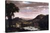 New England Landscape-Frederic Edwin Church-Stretched Canvas