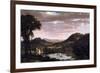 New England Landscape-Frederic Edwin Church-Framed Art Print