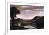 New England Landscape-Frederic Edwin Church-Framed Premium Giclee Print