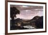 New England Landscape-Frederic Edwin Church-Framed Premium Giclee Print