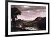 New England Landscape-Frederic Edwin Church-Framed Premium Giclee Print