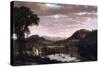 New England Landscape-Frederic Edwin Church-Stretched Canvas