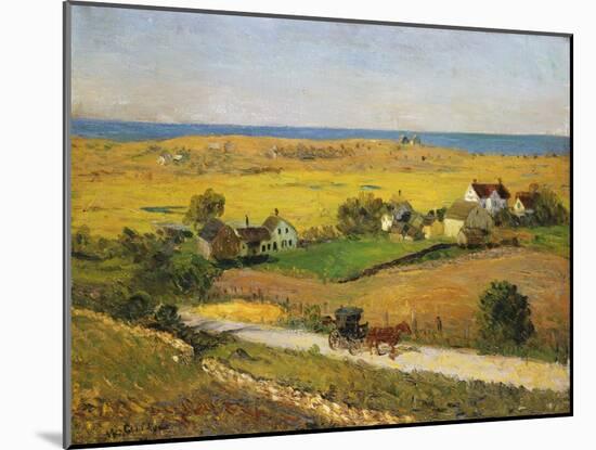 New England Landscapes-William James Glackens-Mounted Giclee Print