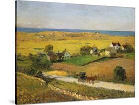 New England Landscapes-William James Glackens-Stretched Canvas