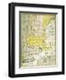 New England Map, C1775-null-Framed Giclee Print