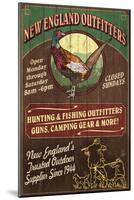 New England Outfitters - Pheasant-Lantern Press-Mounted Art Print