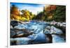 New England Rocky Creek-George Oze-Framed Photographic Print