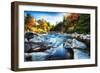 New England Rocky Creek-George Oze-Framed Photographic Print