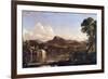 New England Scene-Frederic Edwin Church-Framed Art Print