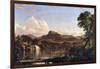 New England Scene-Frederic Edwin Church-Framed Art Print