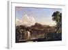 New England Scene-Frederic Edwin Church-Framed Art Print