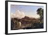 New England Scene-Frederic Edwin Church-Framed Art Print