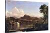 New England Scene-Frederic Edwin Church-Stretched Canvas