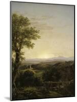 New England Scenery, 1839-Thomas Cole-Mounted Giclee Print