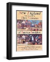 New England, The Appeal of Three Centuries of American Atmosphere-null-Framed Art Print