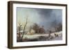 New England Winter-George Henry Durrie-Framed Giclee Print