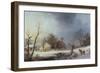 New England Winter-George Henry Durrie-Framed Giclee Print