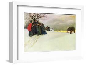 New England Witches-Howard Pyle-Framed Photographic Print