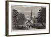 New English Church at Berlin-null-Framed Giclee Print