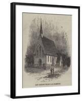 New English Church at Chamouni-null-Framed Giclee Print
