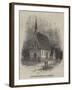 New English Church at Chamouni-null-Framed Giclee Print