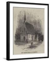 New English Church at Chamouni-null-Framed Giclee Print