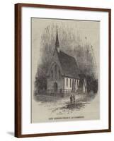 New English Church at Chamouni-null-Framed Giclee Print