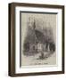 New English Church at Chamouni-null-Framed Giclee Print