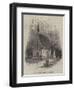 New English Church at Chamouni-null-Framed Giclee Print