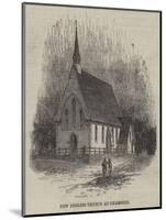New English Church at Chamouni-null-Mounted Giclee Print