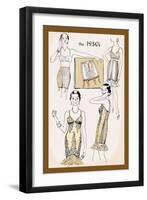 New Fabrics and Fit of the 1930-null-Framed Art Print
