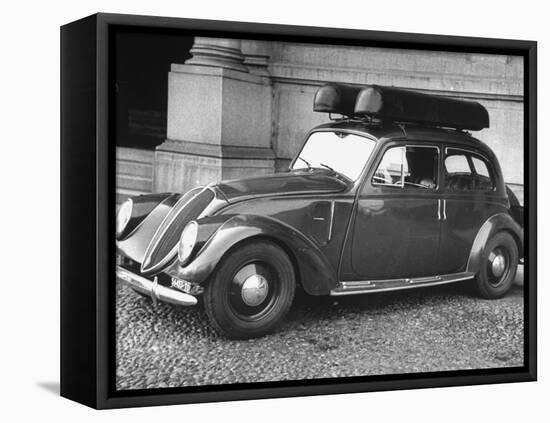 New Fiat Car-Carl Mydans-Framed Stretched Canvas