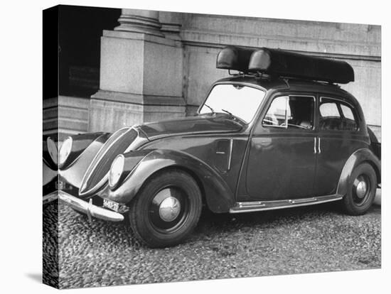 New Fiat Car-Carl Mydans-Stretched Canvas