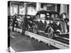 New Fiat Cars Sitting on the Assembly Line at the Fiat Auto Factory-Carl Mydans-Stretched Canvas