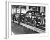 New Fiat Cars Sitting on the Assembly Line at the Fiat Auto Factory-Carl Mydans-Framed Photographic Print