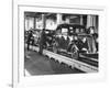 New Fiat Cars Sitting on the Assembly Line at the Fiat Auto Factory-Carl Mydans-Framed Photographic Print