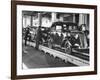 New Fiat Cars Sitting on the Assembly Line at the Fiat Auto Factory-Carl Mydans-Framed Photographic Print