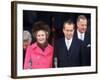 New First Lady Patricia Nixon with Her Husband, President Richard M. Nixon at His Inauguration-Henry Groskinsky-Framed Photographic Print