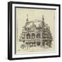 New Flemish Theatre at Brussels-null-Framed Giclee Print