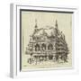 New Flemish Theatre at Brussels-null-Framed Giclee Print