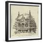 New Flemish Theatre at Brussels-null-Framed Giclee Print