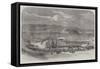 New Floating-Docks at Britonferry, Near Neath, Glamorganshire-null-Framed Stretched Canvas