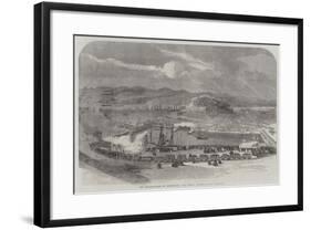 New Floating-Docks at Britonferry, Near Neath, Glamorganshire-null-Framed Giclee Print