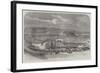 New Floating-Docks at Britonferry, Near Neath, Glamorganshire-null-Framed Giclee Print