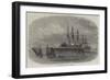 New Floating Dry Dock at Rangoon-null-Framed Giclee Print