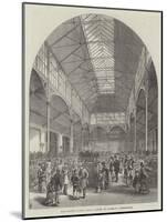 New Flower Market, Covent Garden, in Course of Construction-Frank Watkins-Mounted Giclee Print