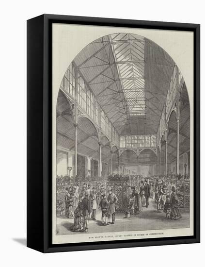 New Flower Market, Covent Garden, in Course of Construction-Frank Watkins-Framed Stretched Canvas