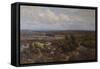 New Forest-Frederik Golden Short-Framed Stretched Canvas